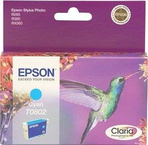 Ngjyrë Epson T0802 për printer R265/R360/RX560, cyan