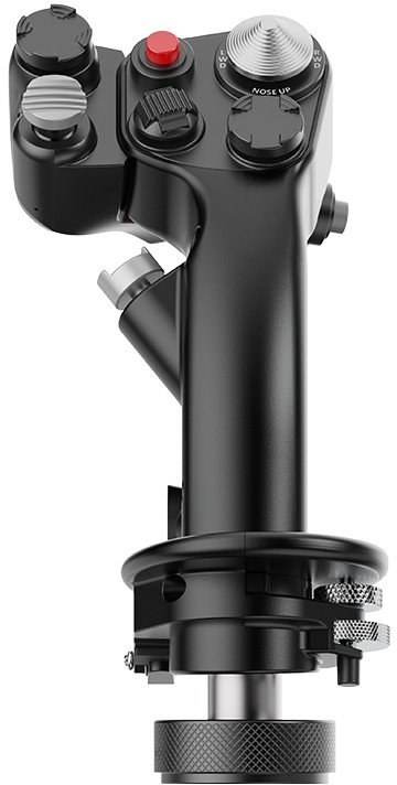 Joystick fluturimi MOZA Racing MH16 Flightstick, për simulator fluturimi, metal, i zi