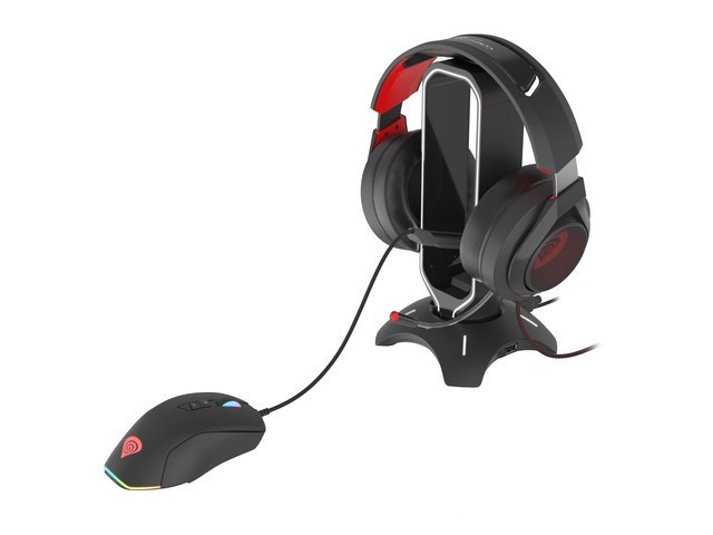 Mbajtëse për kufje Genesis 500 Black (NBU-1602), e zezë