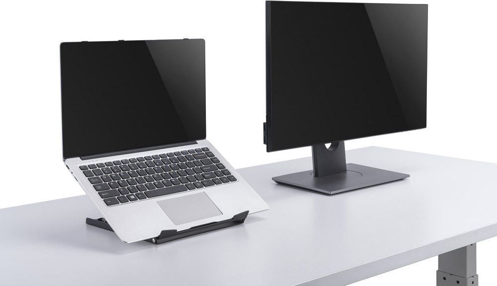 Mbajtëse për laptop Manhattan, e zezë