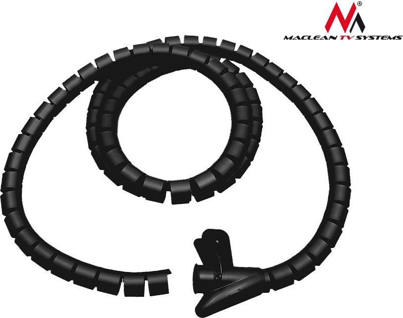 Organizues spiral kabllo Maclean (MCTV-676B), i zi