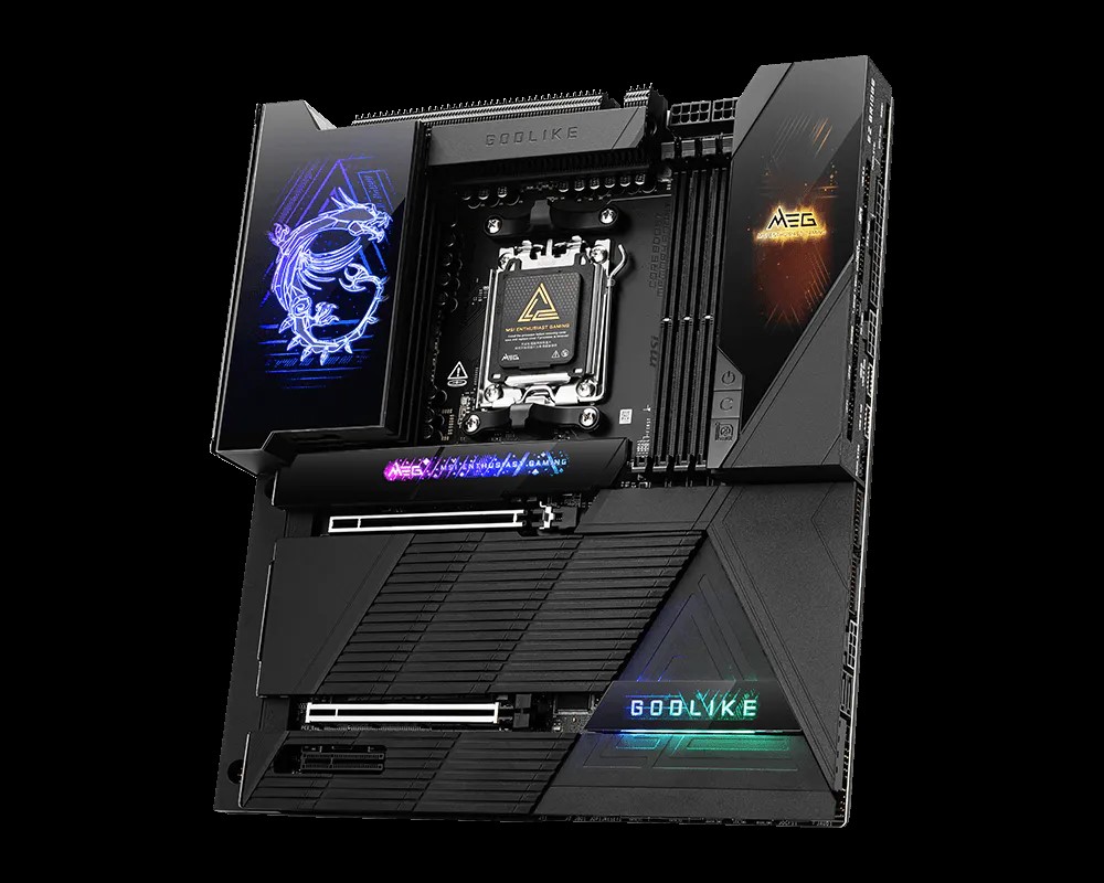 Pllakë amë MSI MEG X870E GODLIKE, E-ATX, AMD AM5, X870E
