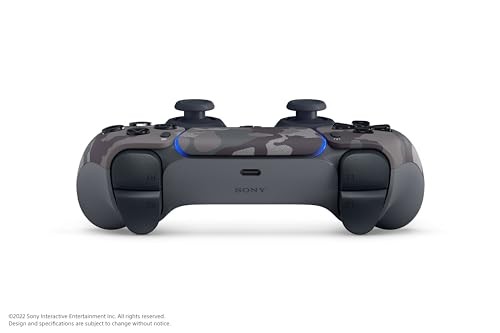 Kontroller Sony DualSense për PS5, pa tel, Gray Camo
