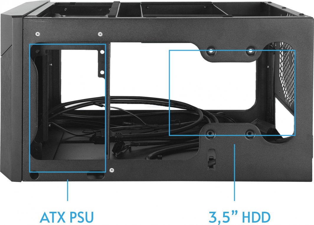 Kasë Chieftec Pro Cube Mini CN-01B-OP, Cube Tower