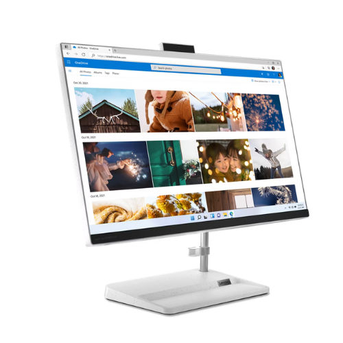 Kompjuter Lenovo PC AIO IdeaCentre 3 24IAP7, 23.8", Intel Core i3, 8GB RAM, 256GB SSD, Intel UHD Graphics, i bardhë