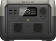 Stacion portativ energjie EcoFlow River 2 Max, 512Wh, 500W, gri