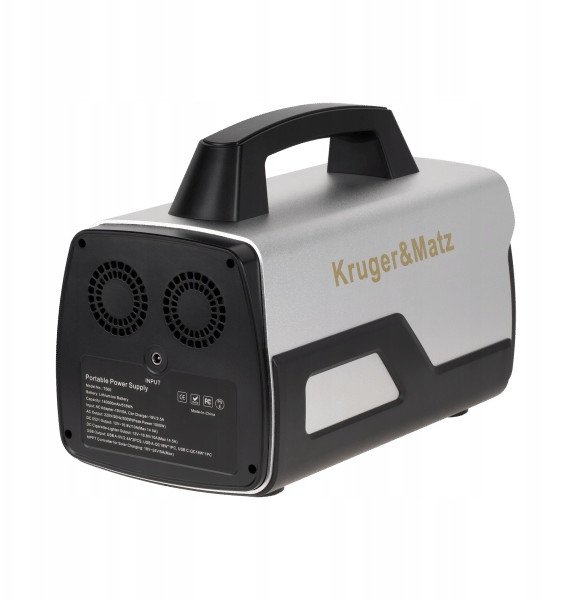 Stacion portativ energjie Krüger&amp;Matz KM9000 T500, 518Wh, 500W AC, gri