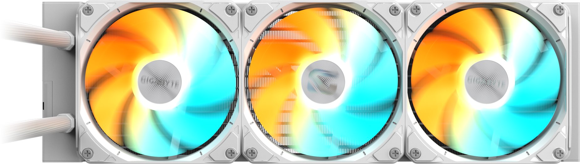 Ftohës likuid CPU GIGABYTE GAMING 360 ICE, radiator 360mm, 3x120mm ARGB, i bardhë