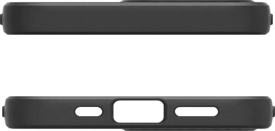 Mbulesë telefoni Spigen Liquid Air, për iPhone 16e, TPU, e zezë mat