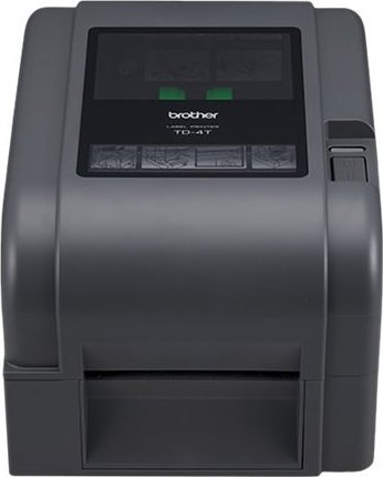 Принтер за етикети Brother TD-4520TN, 112mm, термален трансфер, бел