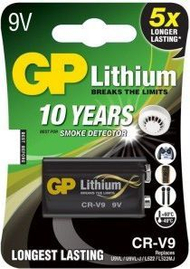 Батерија GP, литумска, 9V, 1 парче