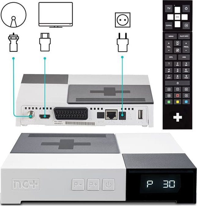 Dekoder satelitor nc+ Prepaid Start+, HBO HD 3 muaj, i zi