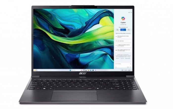 Laptop Acer Aspire Go 15 AG15-51P-78K5, 15.3", i7 13th Gen, 16GB 512GB, gri