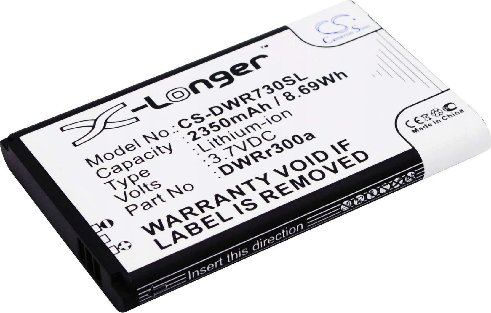 Bateri D-Link DWR-300A DWR-600B DWR-720 DWR-730 DWR-830 DWR-932, 2350mAh, 3.7V, e zezë