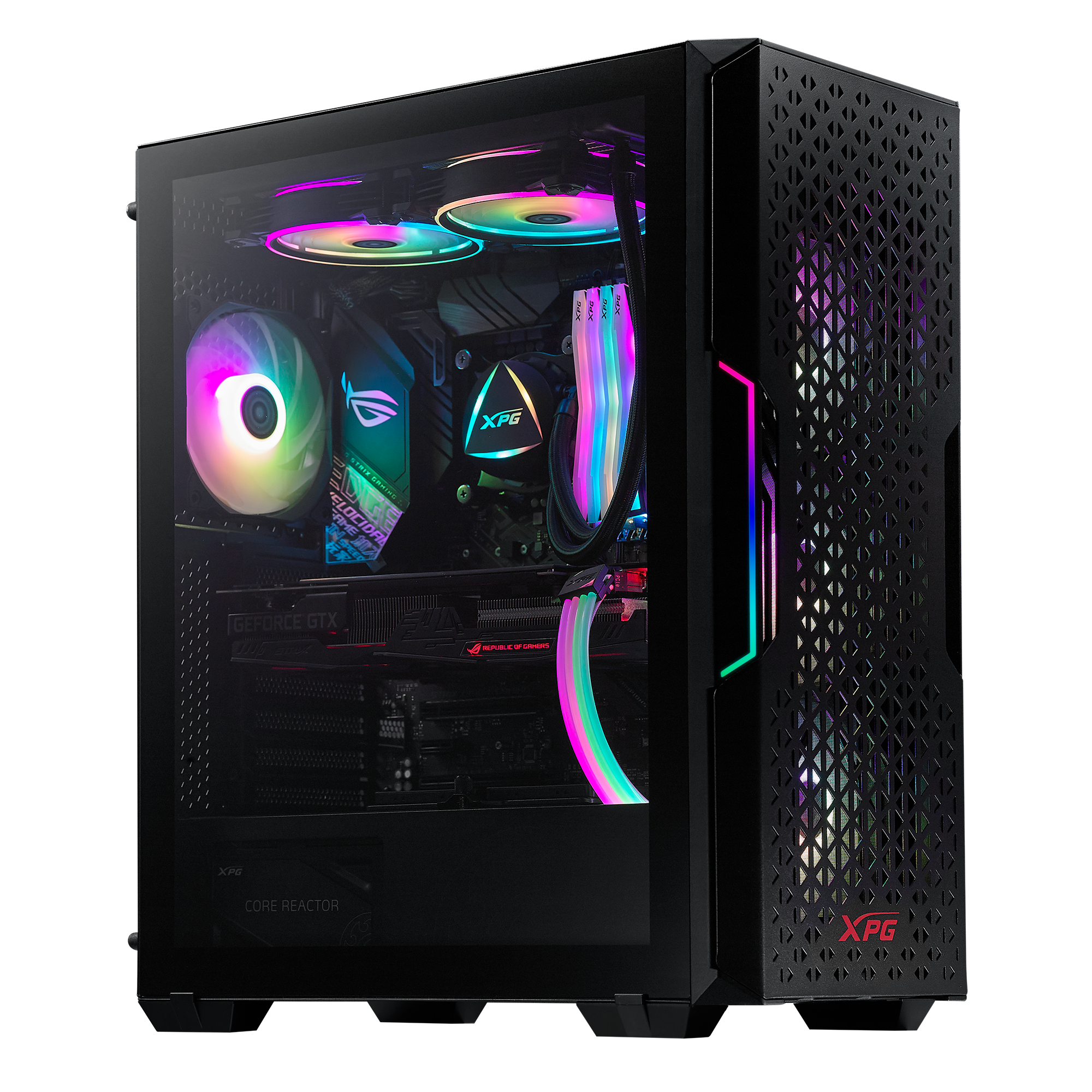 Kasë për PC Adata XPG STARKER AIR, e zezë