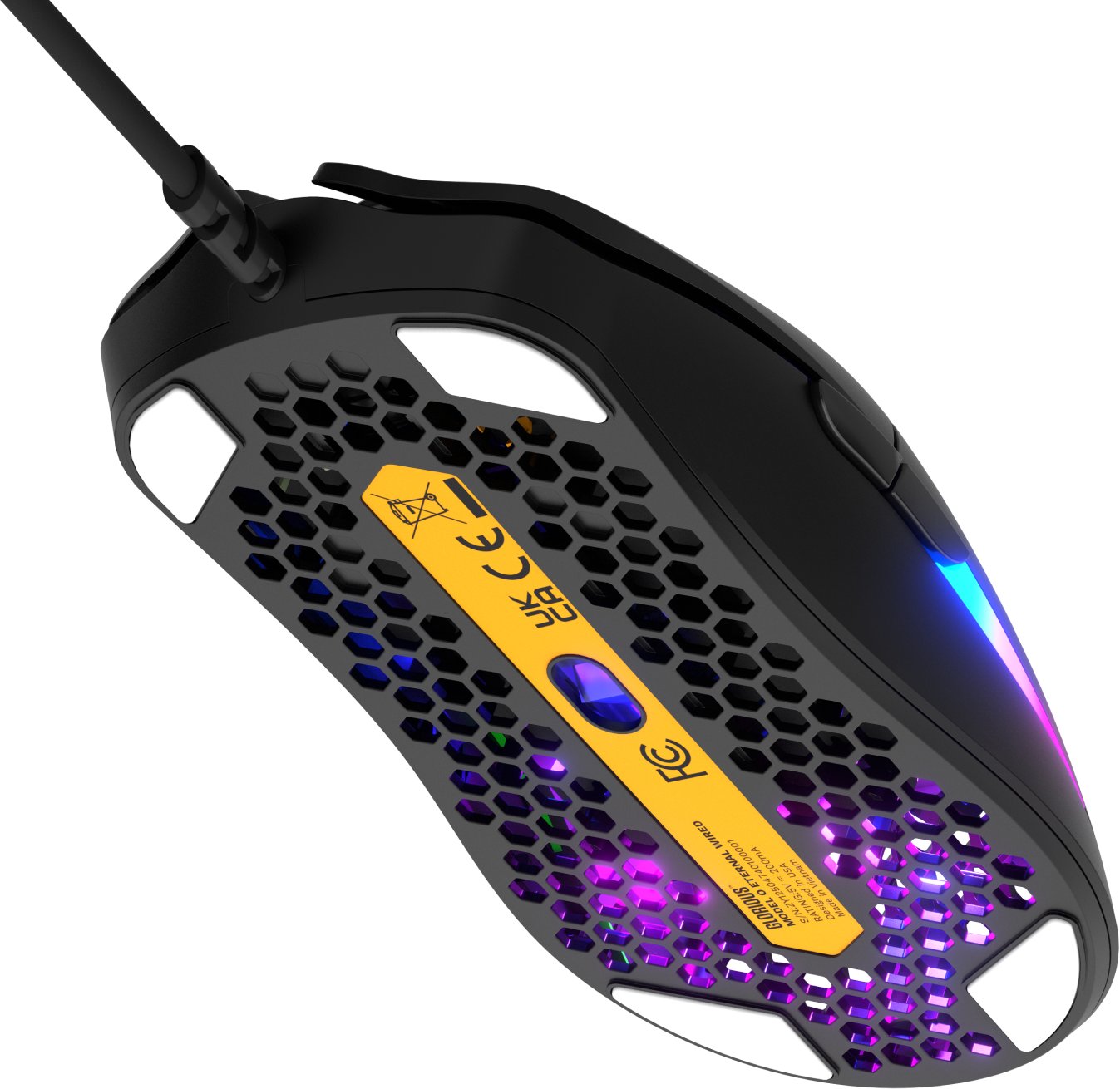 Mouse gaming GLORIOUS Model O Eternal, optik, RGB, i zi