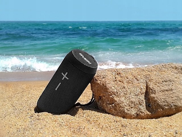 Kfoljur portativ Sven PS-285, 20W, Bluetooth USB, i zi