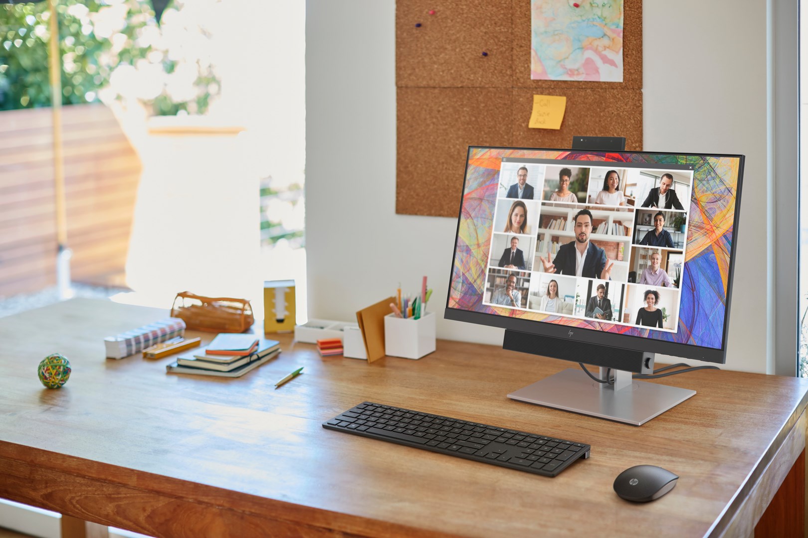 Monitor HP E-Series E24d, 23.8", 1920 x 1080, Full HD, i zi
