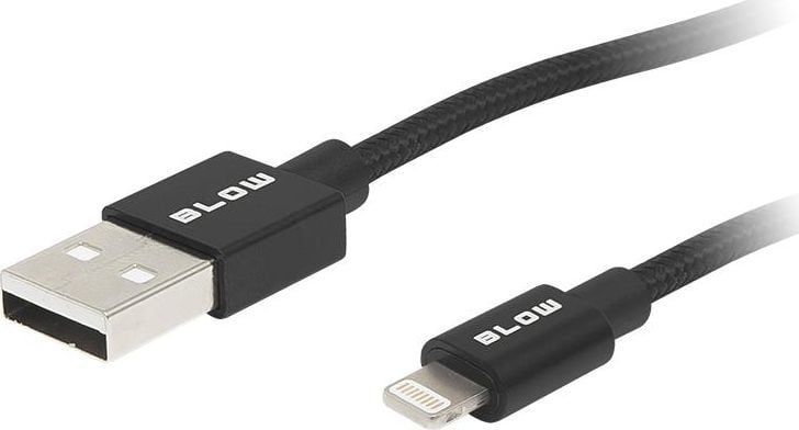 Kabllo karikimi Lightning USB A, 1.5m, e zezë