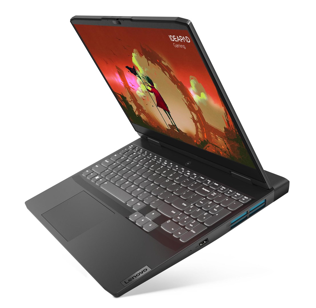 Laptop Lenovo IdeaPad Gaming 3, 15.6", AMD Ryzen 7, 16 GB RAM, 512 GB SSD,NVIDIA GeForce RTX 3050, i hirtë