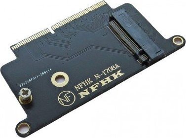 Adaptues SSD Renov8 NVMe M.2 M-Key NGFF, për MacBook Pro 13" A1708, 2016 2017