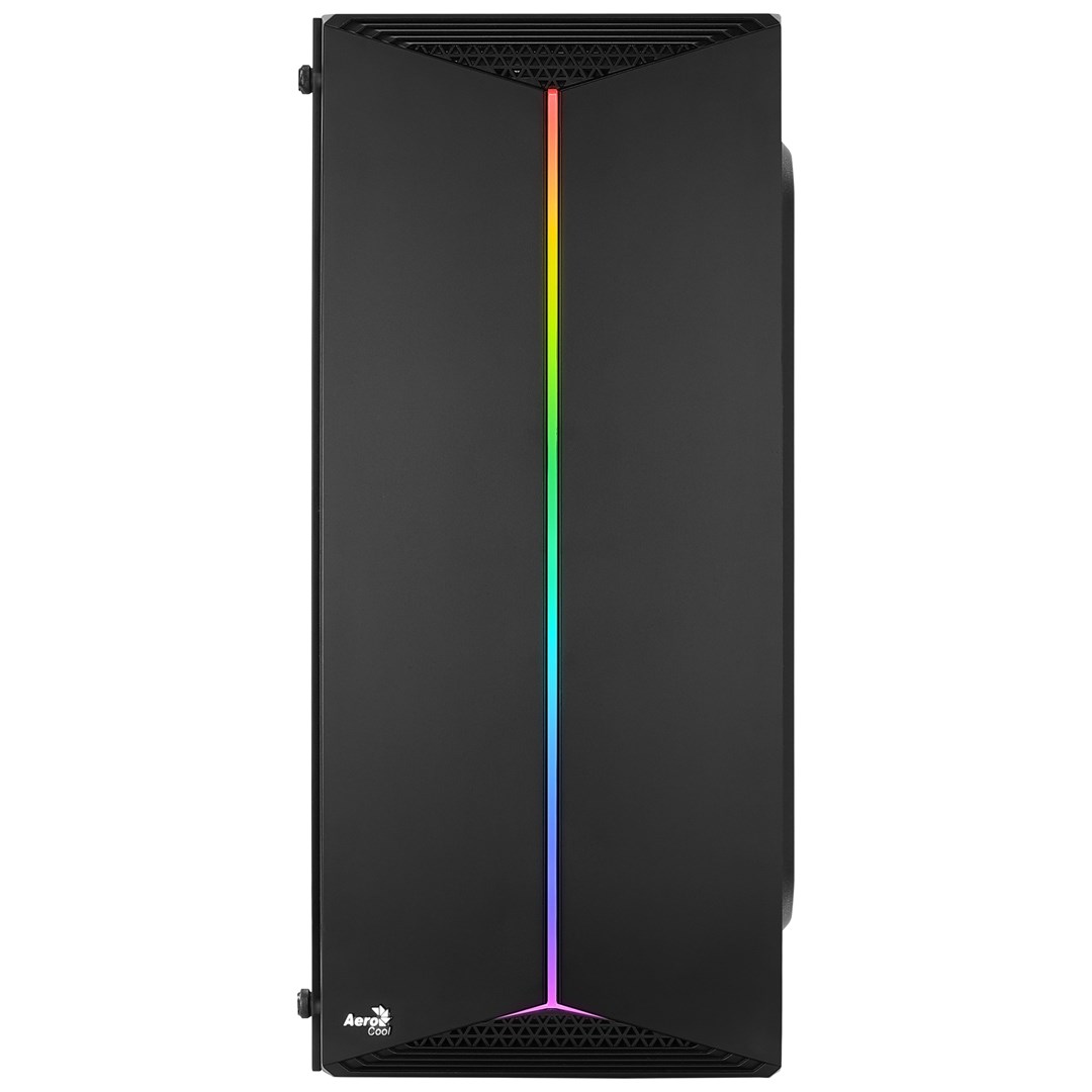 Kasë kompjuteri Aerocool Split ACCM-PV18012.11, midi tower, RGB LED, e zezë