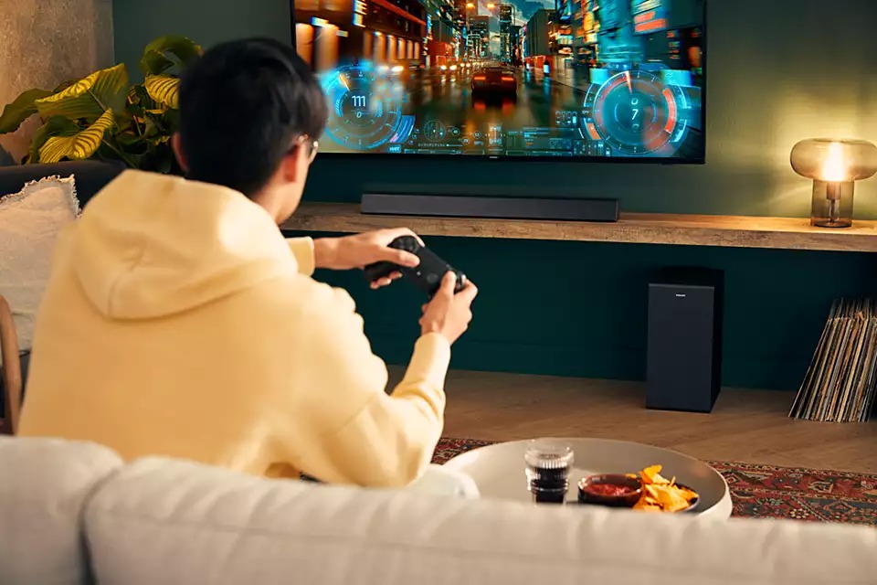 Soundbar-Subwoofer Philips TAB7305/10, 300W 2.1CH, bluetooth wireless