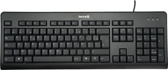 Tastierë Wortmann TERRA Keyboard 1500, me kabllo, USB, e zezë