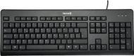 Тастатура Вортман ТЕРРА Keyboard 1500, со кабел, USB, црна
