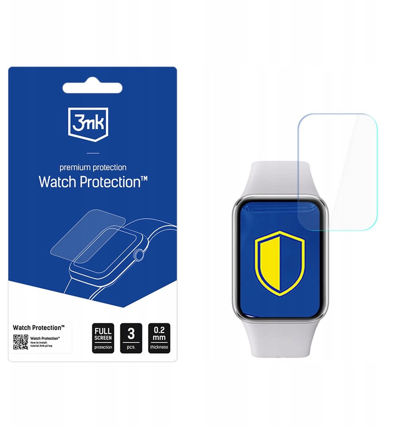 Mbrojtëse ekrani 3mk Watch Protection ARC për Xiaomi Smart Band 9 Pro, 0.2mm, transparente