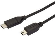 Kabllo StarTech USB-C to miniUSB, 2m, e zezë