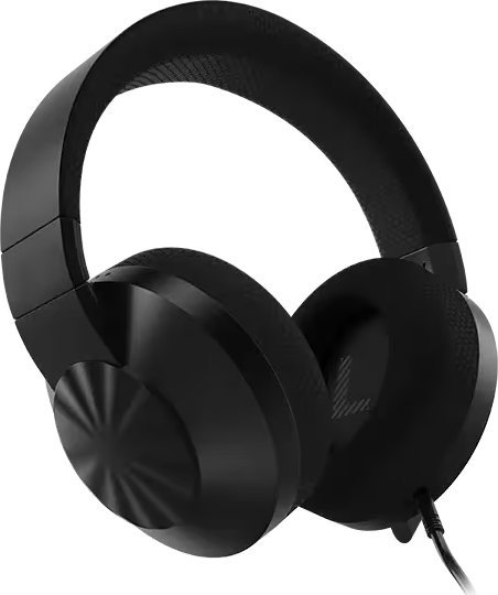 Kufje gaming Lenovo H210 GXD1P46880, me mikrofon, të zeza