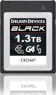 Kartë memorie Delkin Black CFexpress Type B, 150GB, 1725MB/s