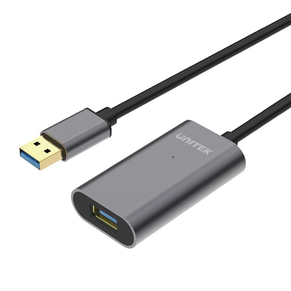 Kabllo zgjatuese USB 3.1 Unitek Y-3004, 5m, Premium, e hirtë