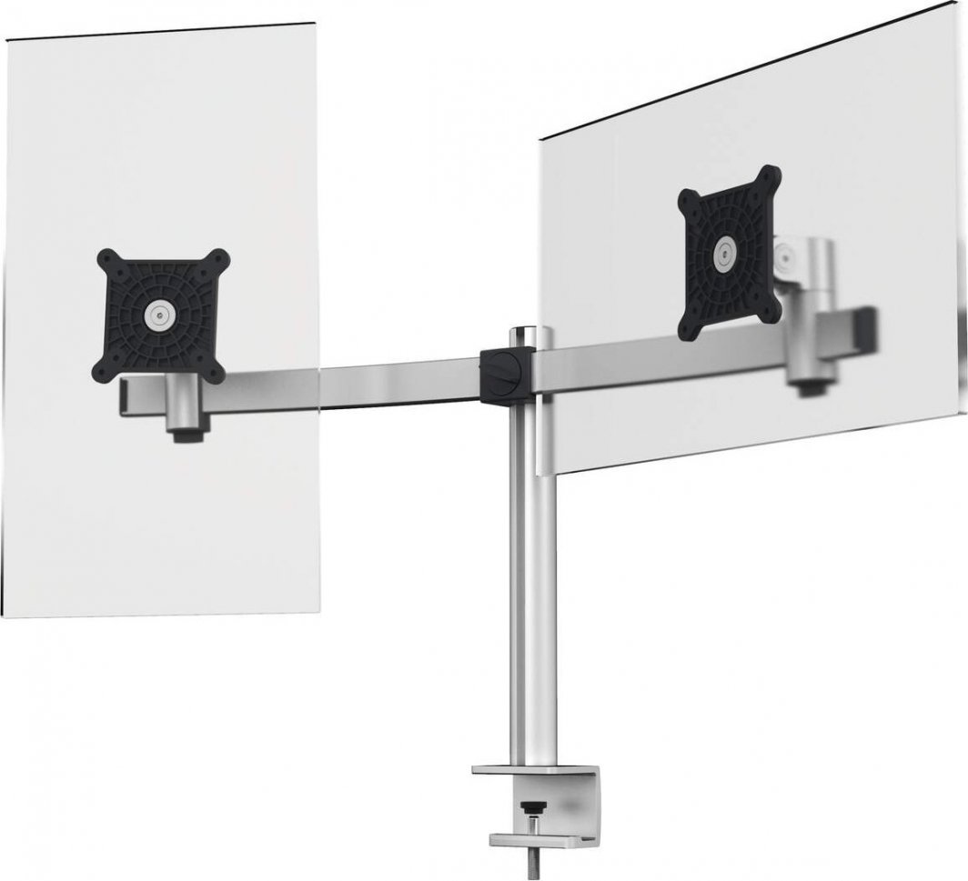 Mbajtëse tavoline Durable Desk Mount Pro, për 2 monitorë 21"-27", metalike, e zezë