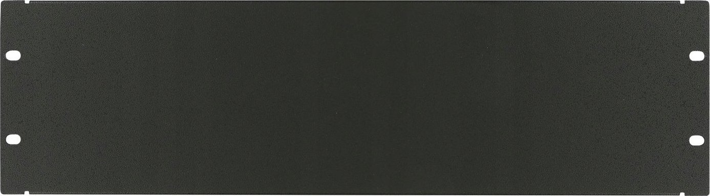Panel mbulues për rack Lanview RAB110BL, aksesor kabineti serveri, i zi
