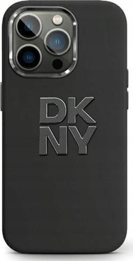 Mbulesë telefoni DKNY DKHCP15MSMCBSK për iPhone 15 Plus 14 Plus 6.7", hardcase silikon, e zezë