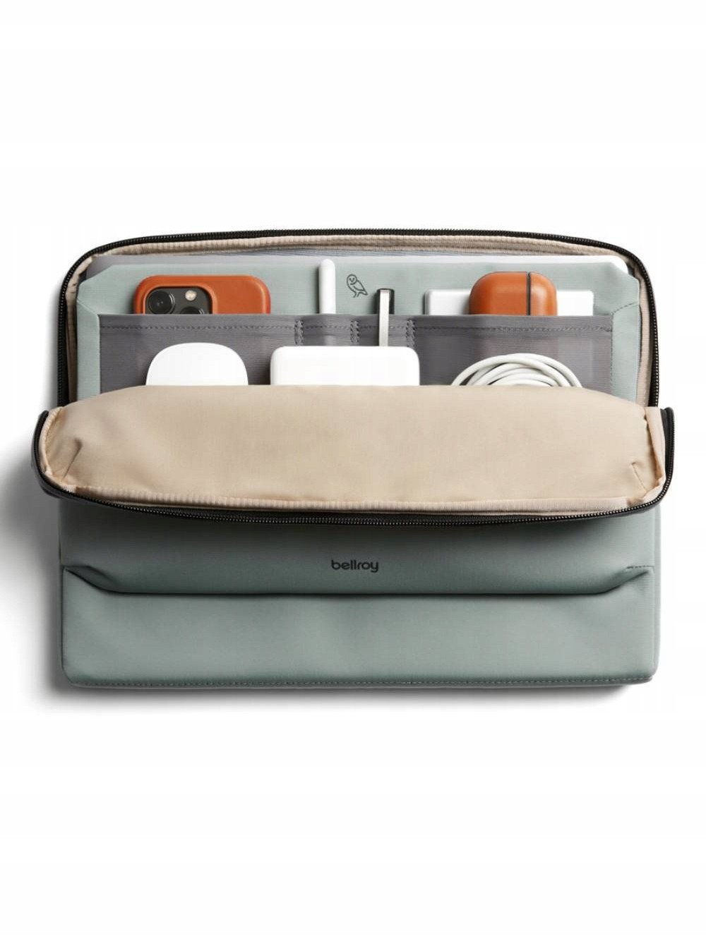 Kuti mbrojtëse laptopi Bellroy Laptop Caddy, 14", eucalyptus
