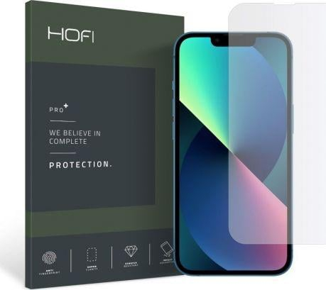Mbrojtës ekrani Hofi Glass Pro+, xham i temperuar 0.3mm 9H, për iPhone 13 13 Pro, transparent