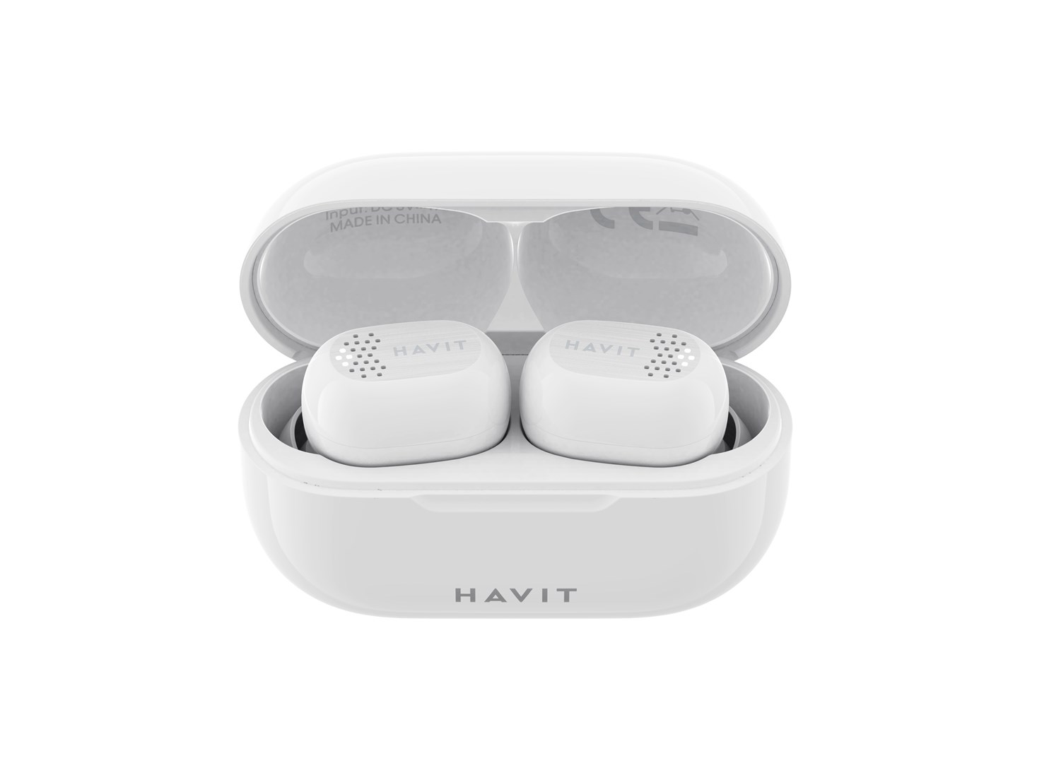 Dëgjuese Havit TW925 - TWS wireless, të bardha 