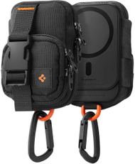 Çantë organizuese Spigen SnapZip Portable Organizer, me MagSafe, e zezë