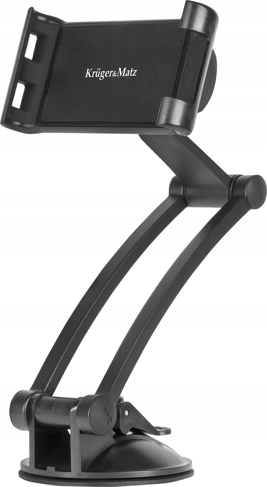 Mbajtëse universale për tablet Kruger&amp;Matz KM1371, krah 24 cm, rrotullim 360°, e zezë
