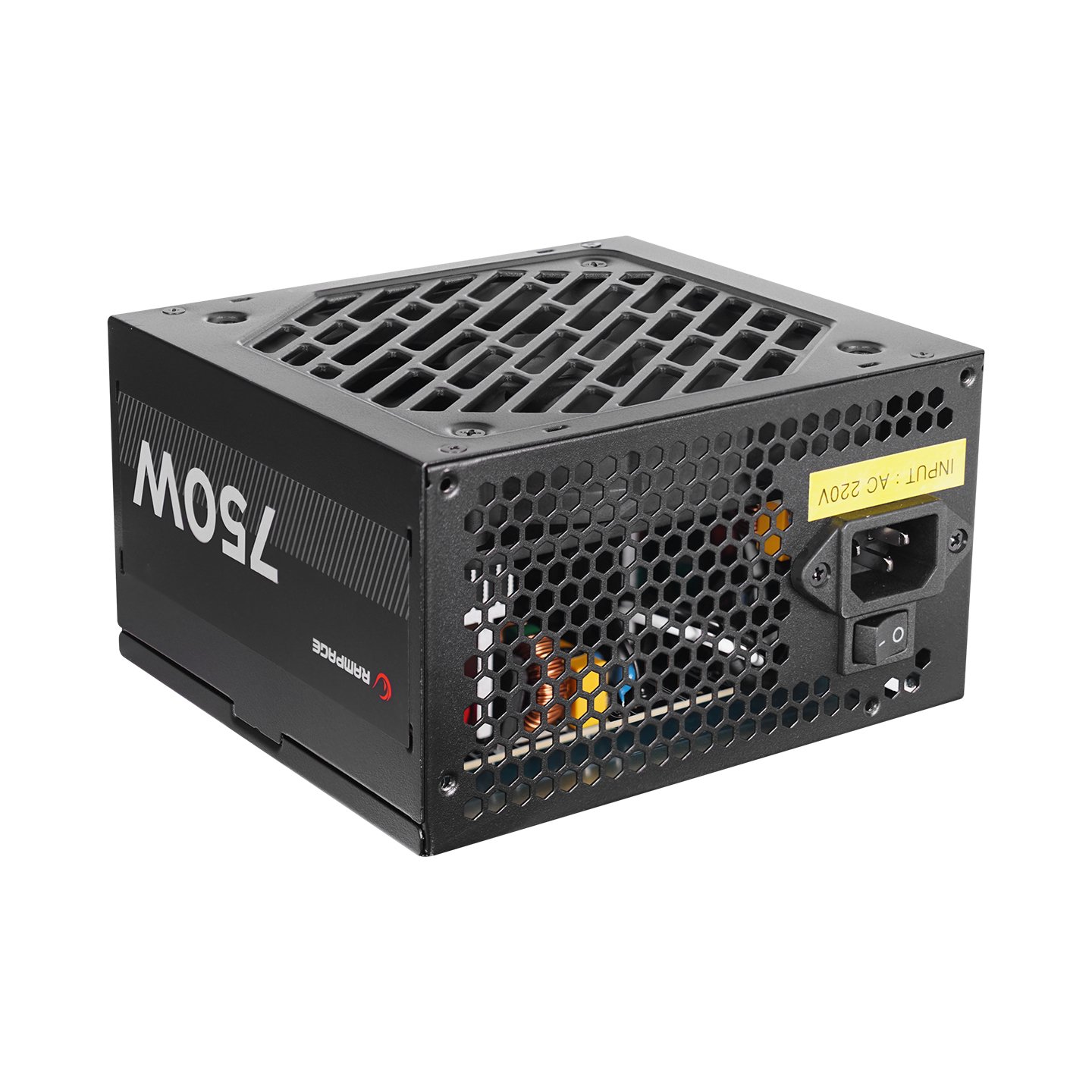 Furnizues PC Rampage RMP-750-80PB – 750W 80 Plus Bronze, Active PFC, Fan 14cm