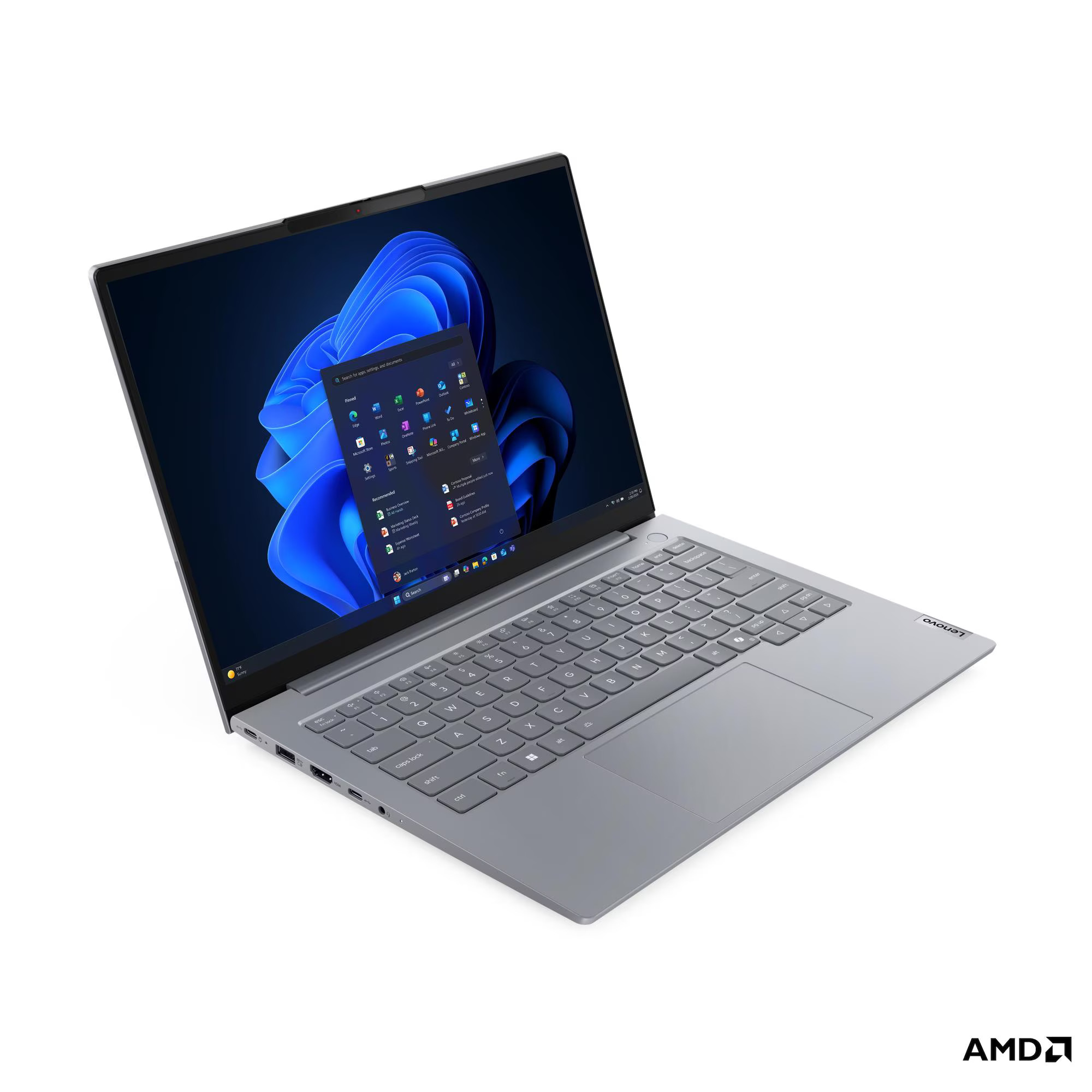 Laptop Lenovo ThinkBook 14 G9 AHP, 14", AMD Ryzen™ 5 220, 16GB SODIMM, 512GB SSD, AMD Radeon 740M, i hirtë