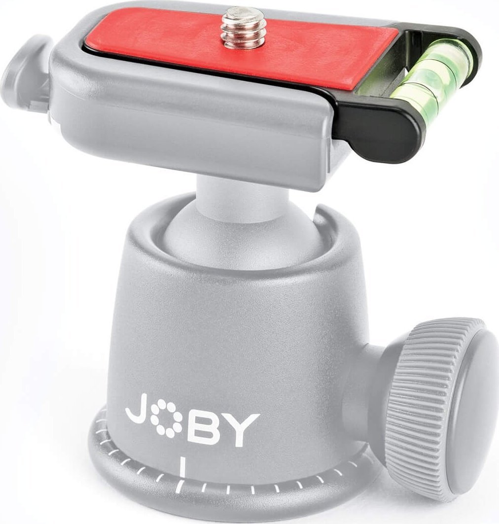 Pllakë çmontimi e shpejtë JOBY JB01552 0WW, për Ball Head 3K GorillaPod, e zezë me të kuqe