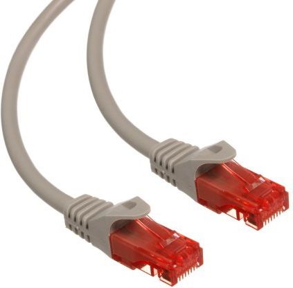 Maclean MCTV-303 S UTP Cat6 Етернет Кабел, 3 м, Сив