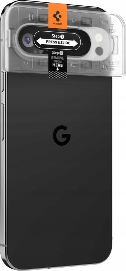Mbrojtësja e kamerës Spigen Optik.TR EZ Fit për Google Pixel 9 Pro XL, 2 copë, transparente