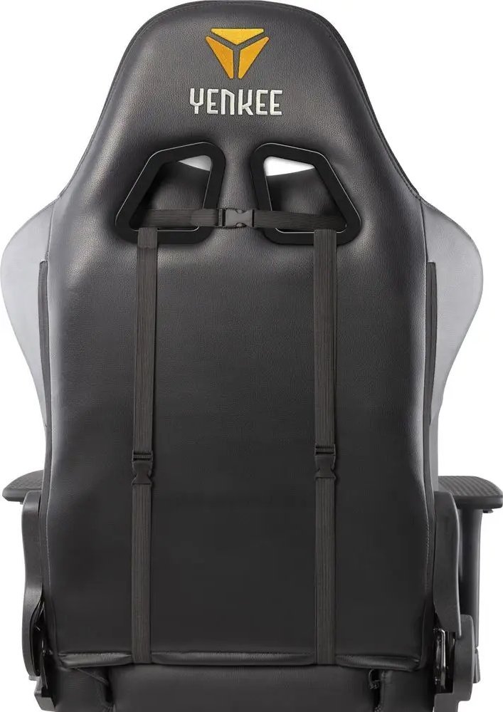 Karrige lojrash YENKEE YGC 300RGB STARDUST, ergonomike, me ndriçim RGB, e zezë