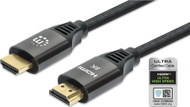 Kabllo HDMI Manhattan 355957, 3m, 8K, e zezë