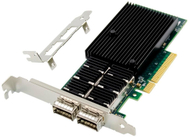 Kartë rrjeti Microconnect PCIe X8, gigabit, e zezë